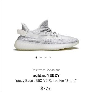 Adidas Yeezy Boost 350 V2 Gray Size 6